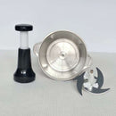 2L Manual Food Chopper | Stainless Steel Bowl & 4 Sharp Blades