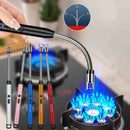 USB Rechargeable Flameless Arc Lighter | Flexible & Windproof Electric Wand Lighter