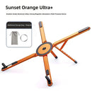 3-in-1 Magnetic Foldable Stand |Model K001 | Aluminum Alloy Phone laptop & Tablet Holder | 8-Level Adjustable Height | 360° Rotating Base | Portable Travel Stand