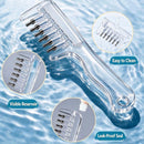 Transparent Hair Oil Applicator Comb | Refillable Scalp Massage Comb with Built-In Oil Reservoir | Leakproof Hair Serum Distribution Brush | Unisex