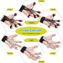 Adjustable Hand Grip Strengthener | Finger Exerciser & Hand Therapy Trainer | Grip Strength Trainer for Fitness, Rehabilitation & Arthritis Relief