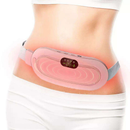Digital Period Heating Pad & Vibrating Belt | 3 Heat Levels, 4 Massage Modes | Fast Relief for Menstrual Cramps