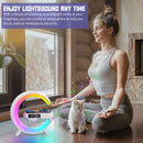 G63 Bluetooth Speaker with Wireless Charger | Atmosphere Wake-Up Light | Bedside Music Lamp | Multi-Mode Lighting