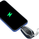Mini Keychain Power Bank | Ultra-Compact 1500mAh | Emergency Charger for Phones & Gadgets