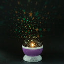 Star Master Projector Night Lamp | 360° Rotating LED Moon & Starry Sky Projector | USB & Battery Operated | Portable Night Light | Random Color